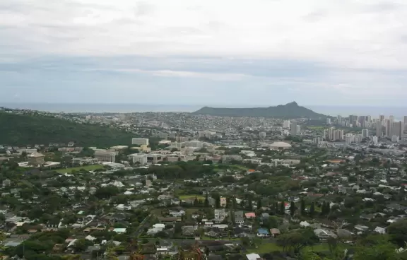 Sweeping view from Tantulus- makes you just want to raise your arms in the air and yell out!