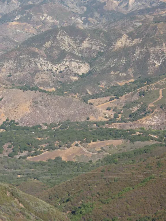 Layers of mountain tops.