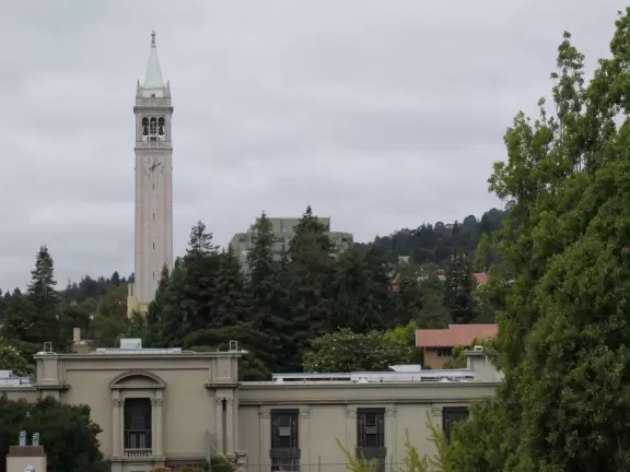 The Campanile, as seen from Hotel Durant.