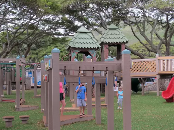 Monkey bars.