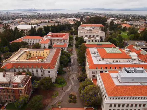View from the top of the campanile.
