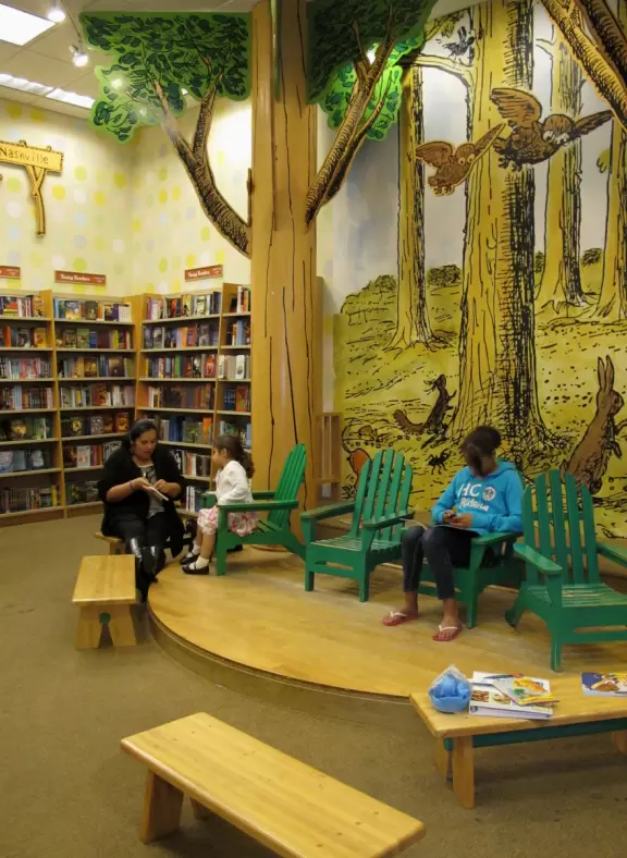 Kid's section at Barnes and Noble Bookstore in Ventura. 