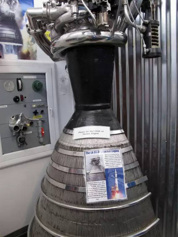 A real rocket engine.