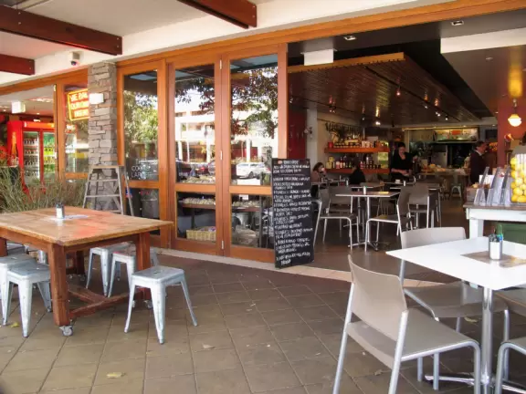 Groovy cafe.
