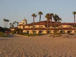 Mandalay Beach Resort as seen from the beach.