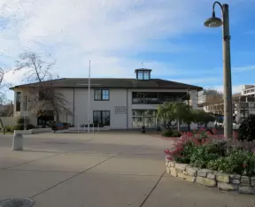 The Monterey Maritime and History Museum, in Custom House Plaza.