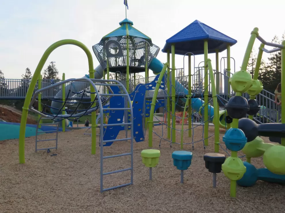Sinsheimer Park giant playground, SLO