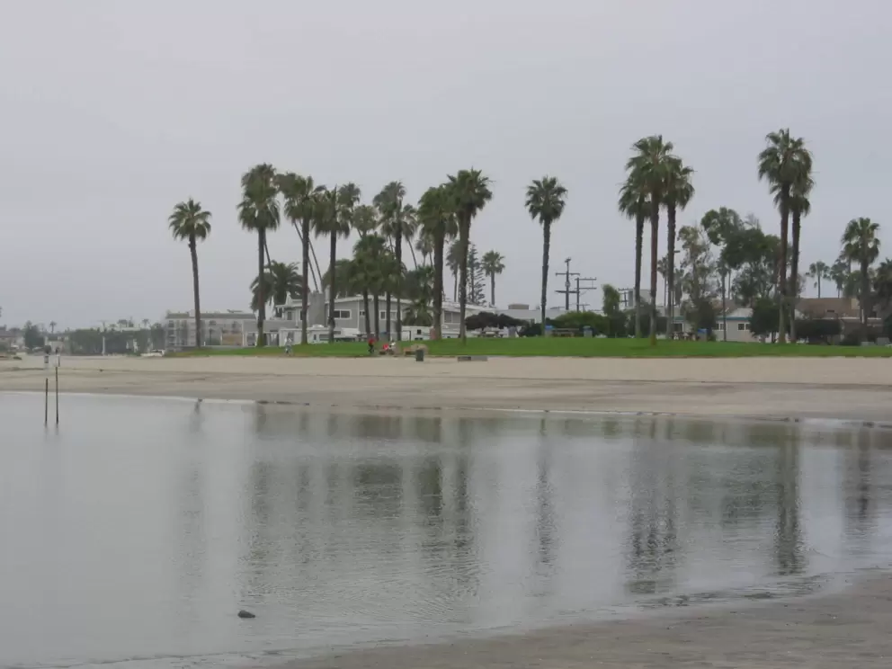 Mission Beach and Lagoon