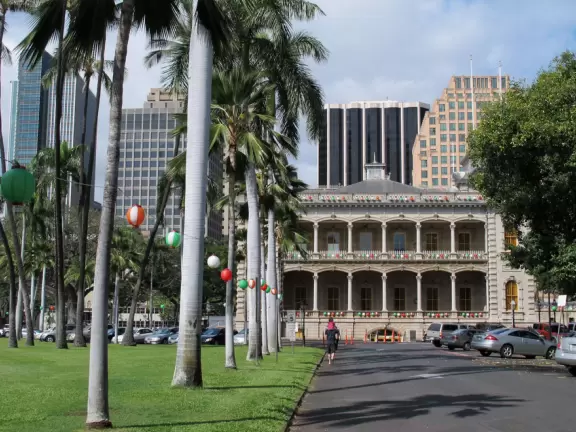 Iolani Palace and Downtown Capitol District