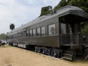 An old luxury railcar.