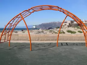 The arch climbey is challenging!