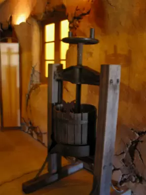 A wine press.