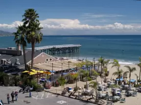 Paradise Cove Beach Cafe, Malibu, Los Angeles California