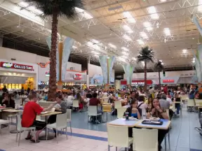 Florida Sunrise,Fort Ft. Lauderdale,Sawgrass Mills Mall,food court
