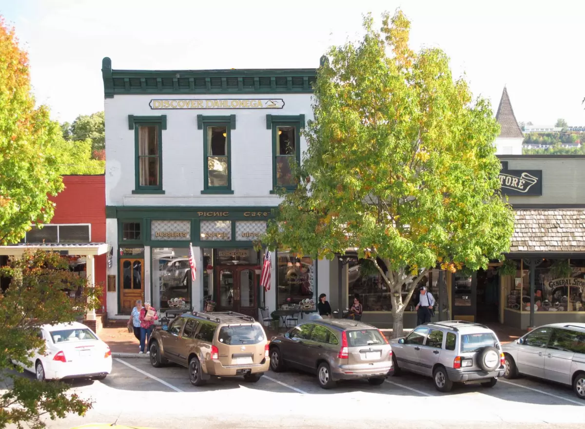 Dahlonega town and Gold Museum