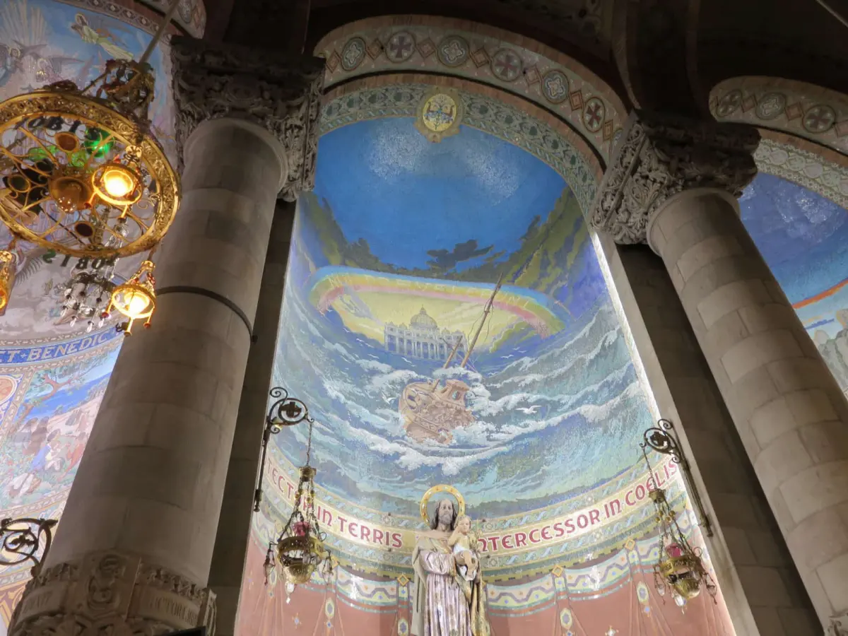 Tibidabo Funicular and Temple of the Sacred Heart