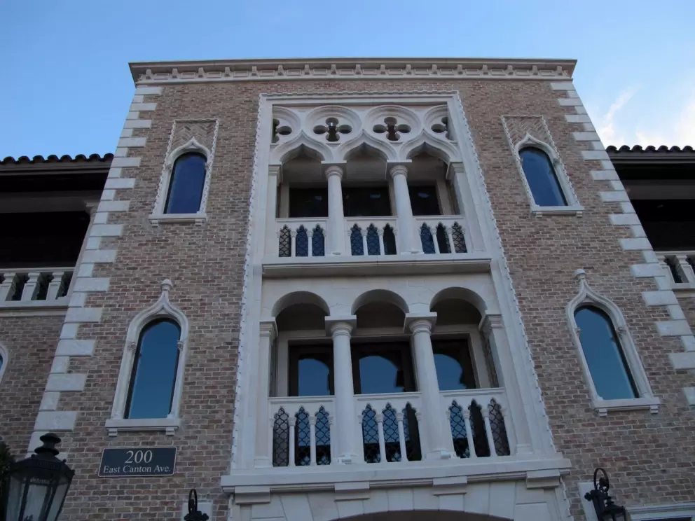 Venetian building on Canton Ave.