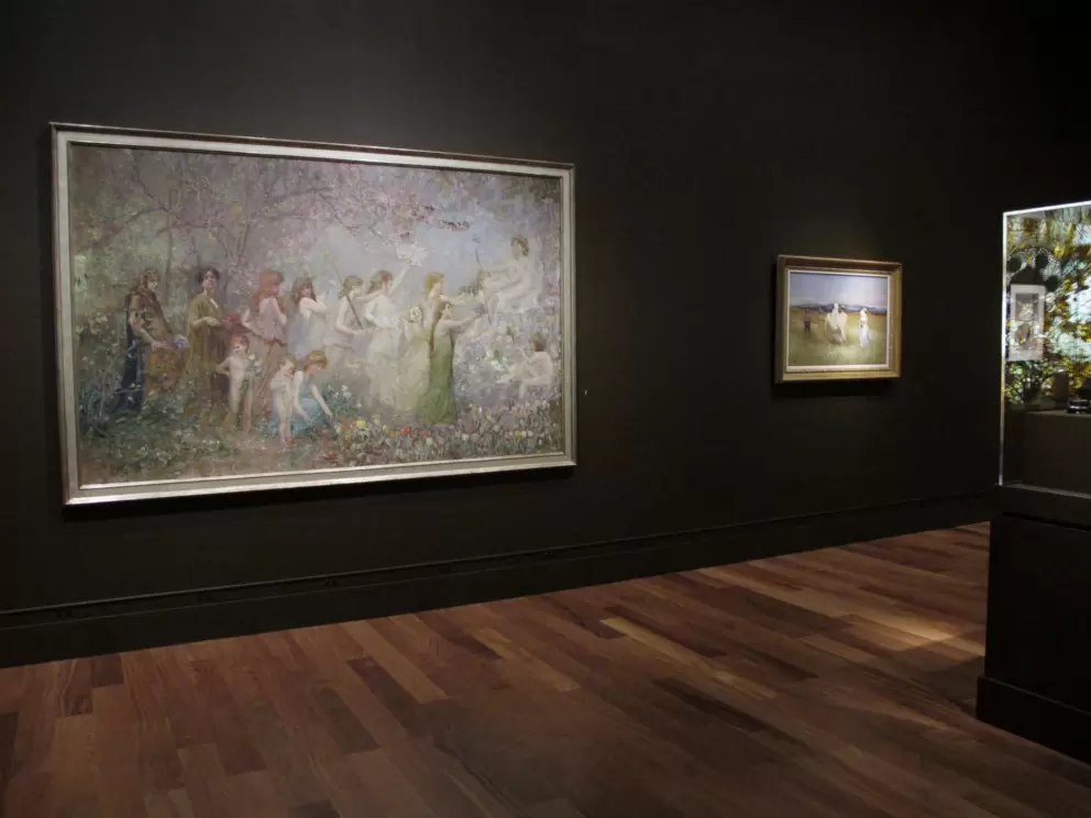 Tiffany's lovely pale paintings.