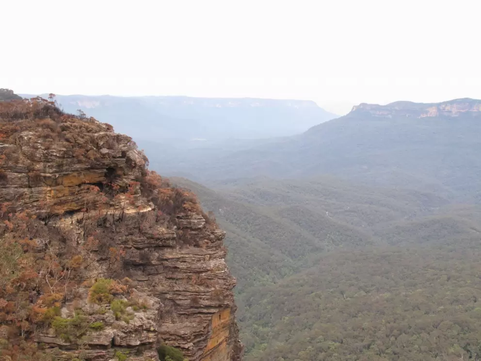 Mount Solitary, as seen from Tarpeian Rock Lookout.