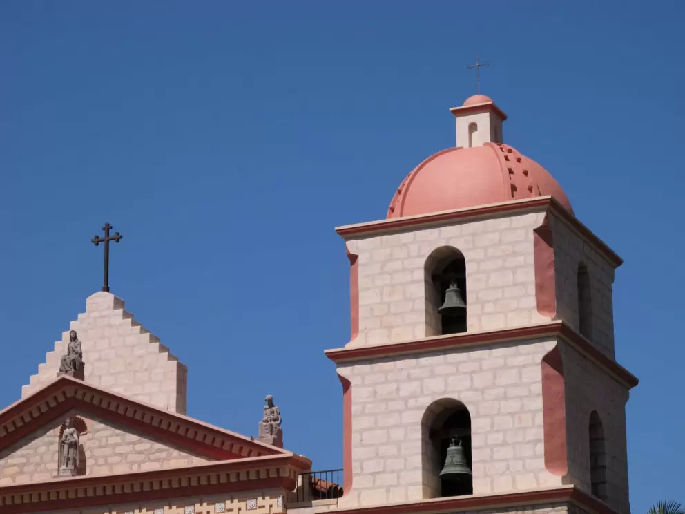Bell tower of the mission.