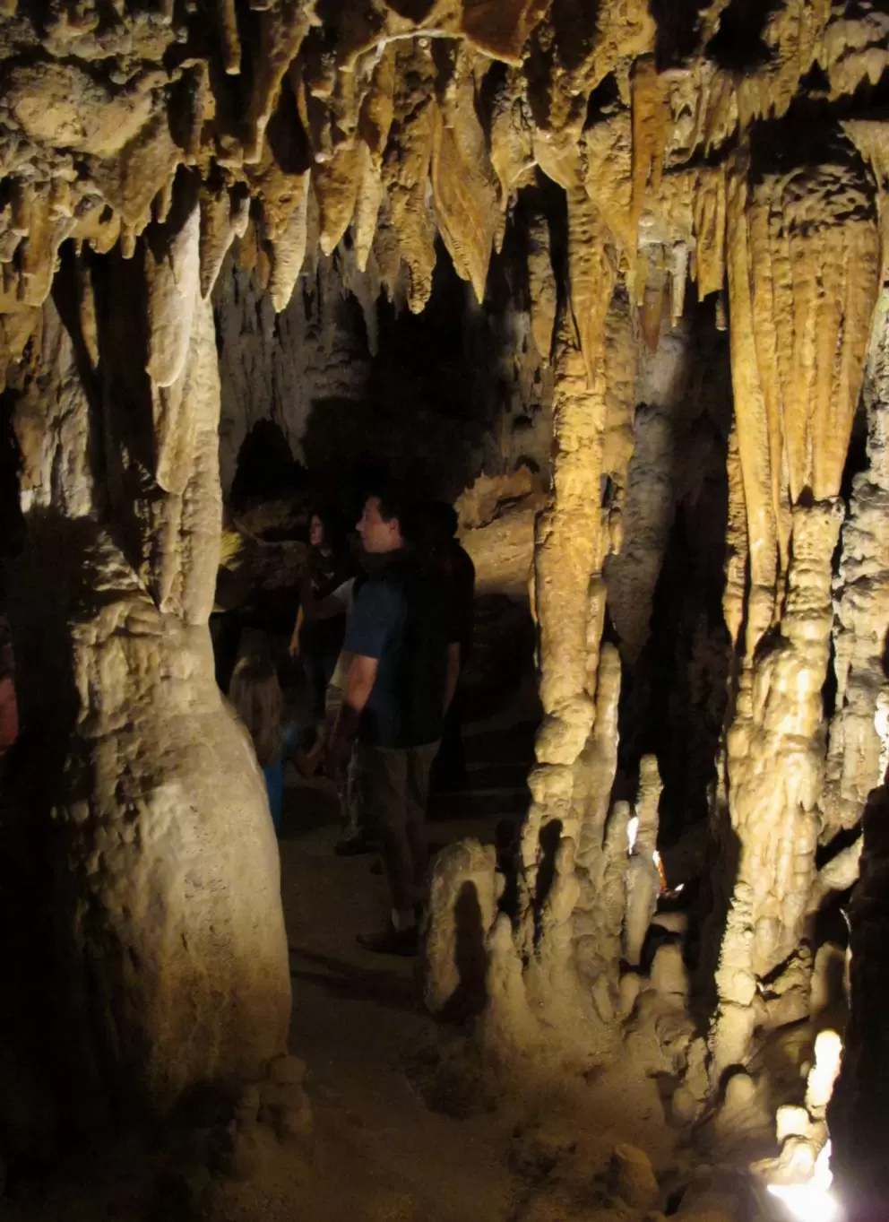Columns and other formations.