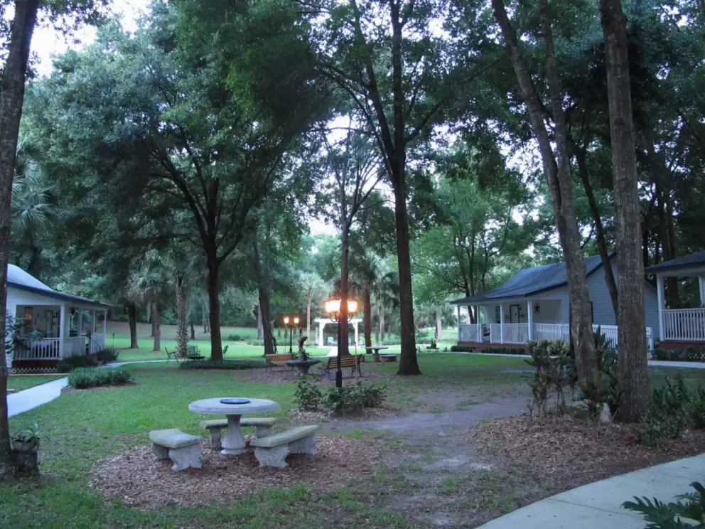 Alling House Bed and Breakfast, just down the road from the spring.