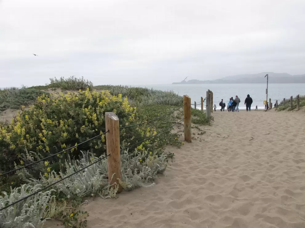 Sandy path to the beach!