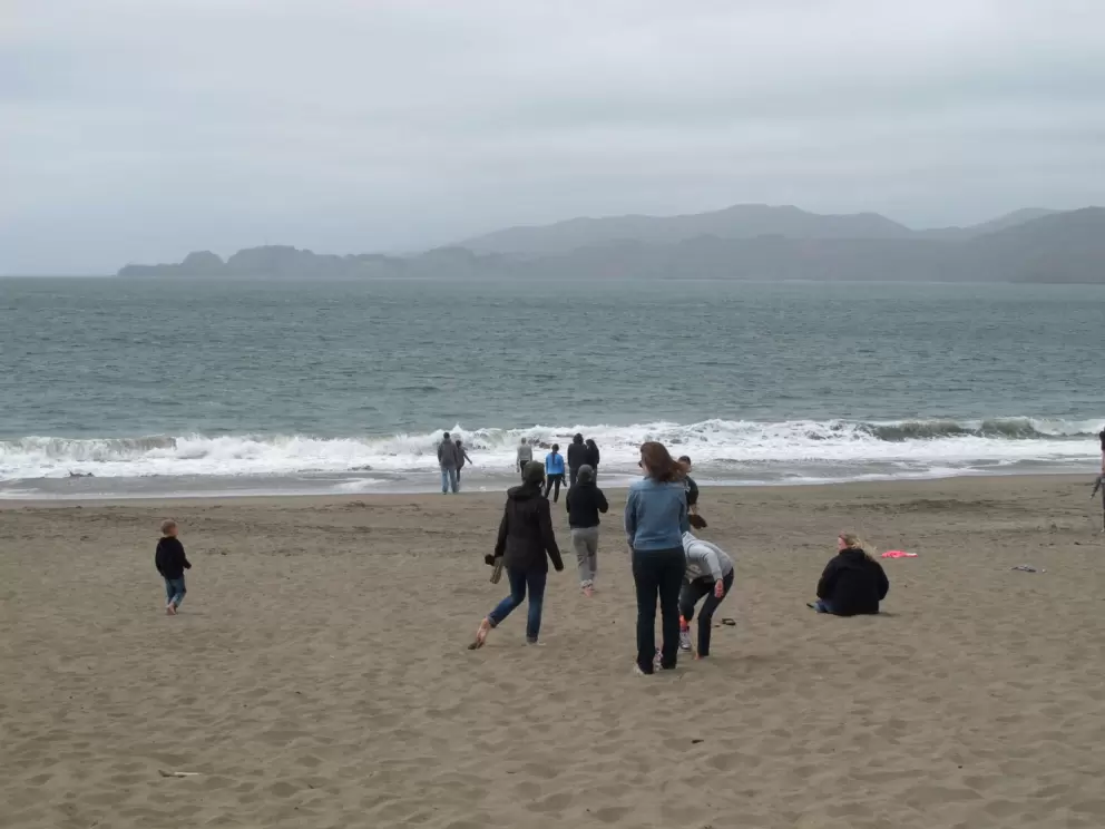 June afternoon at Baker Beach.