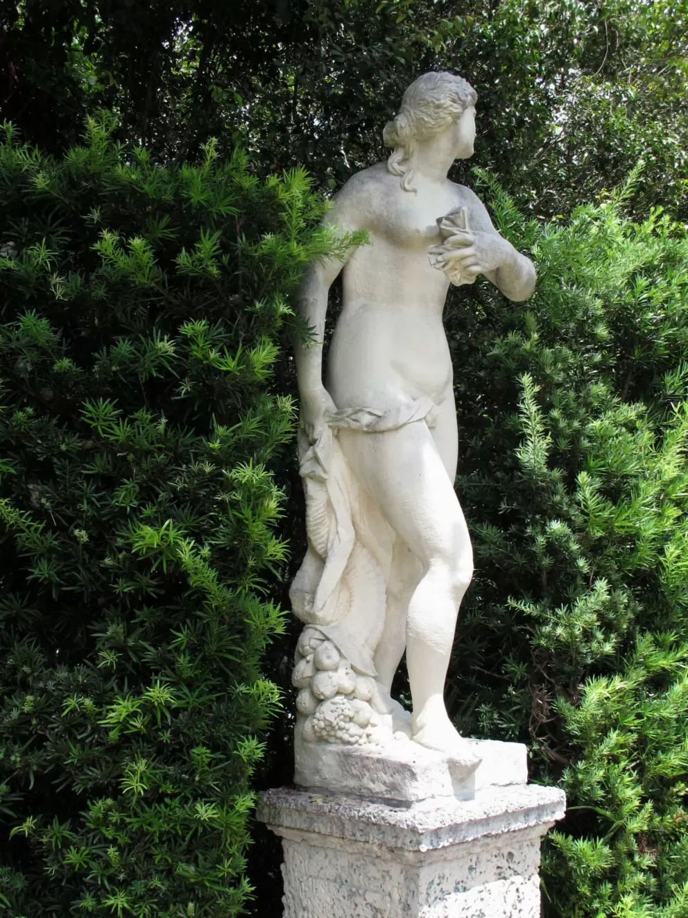 Sculpture in the West Statuary Walk.