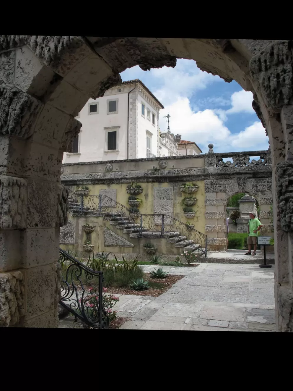 Secret Garden, with its high walls.