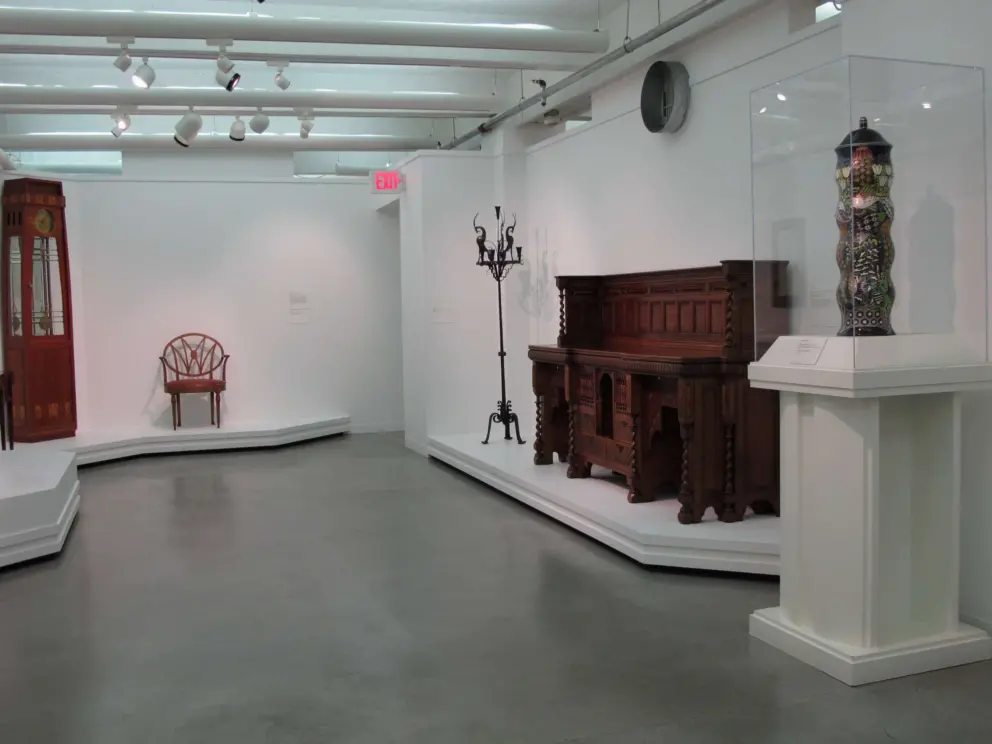 Art Nouveau furniture.