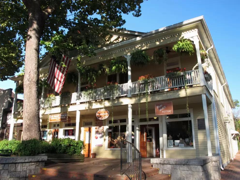 Lovely architecture in Dahlonega.