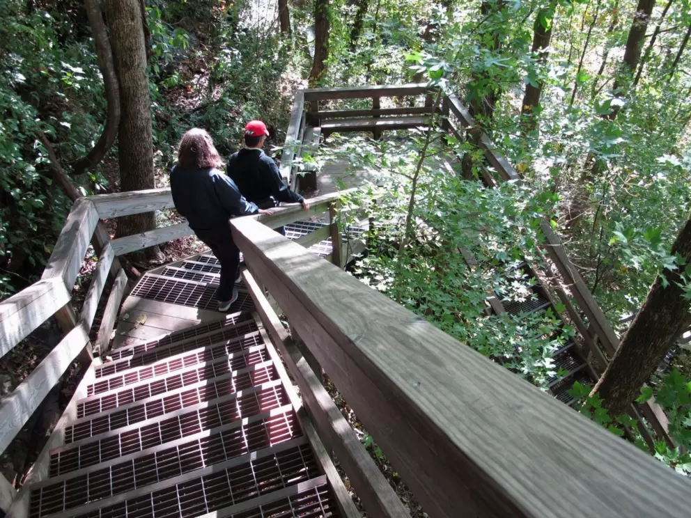 The Appalachian Approach Trail, which consists of 400 steps!