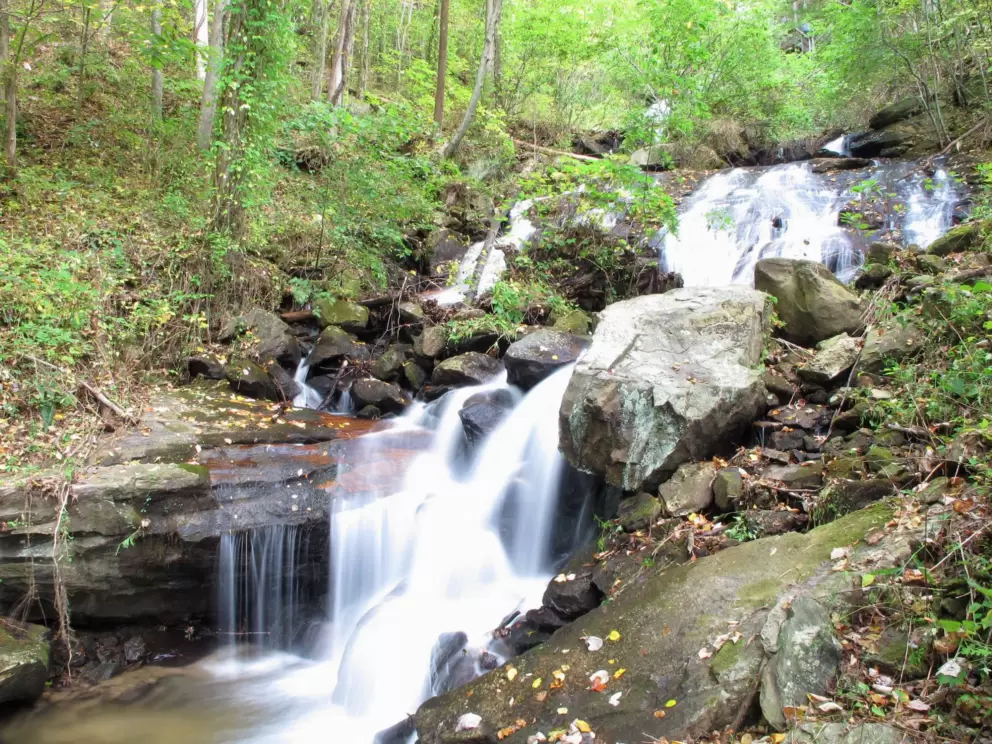 The lower cascades.