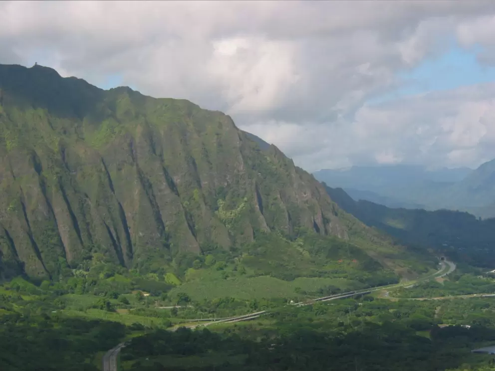 Cliffs as seen from the lookout.