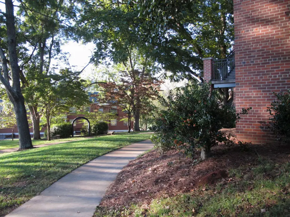 The charming campus.