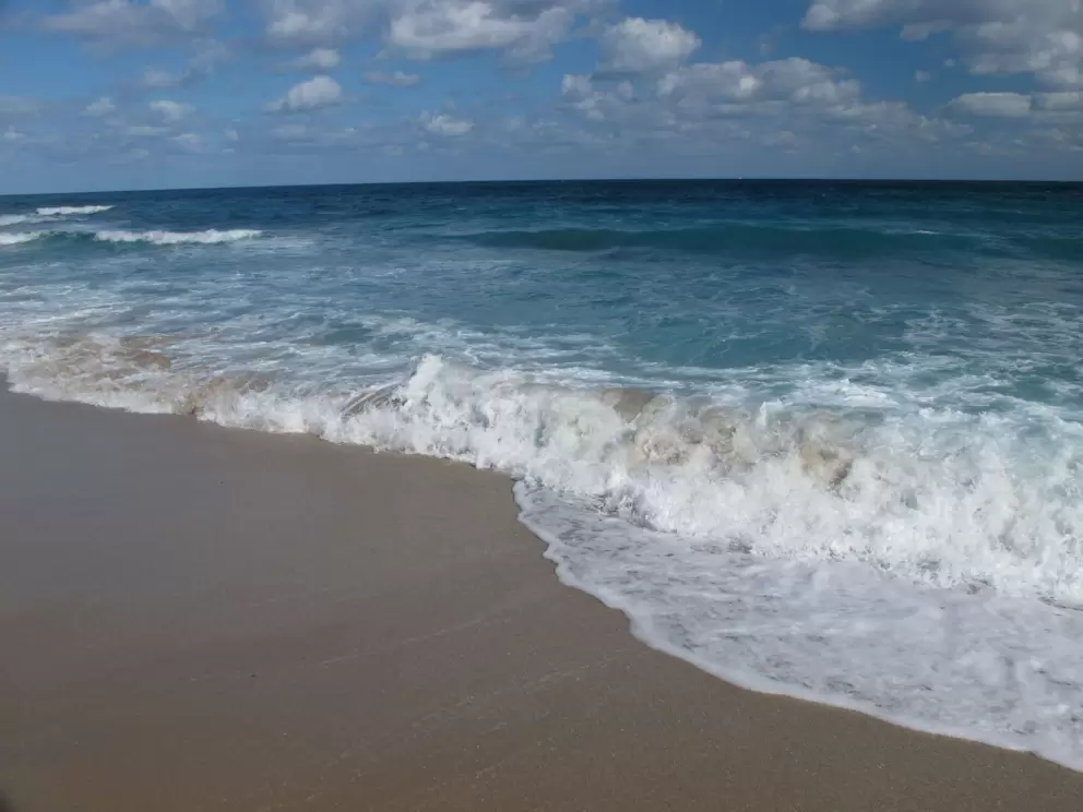 The color of the water is magic!