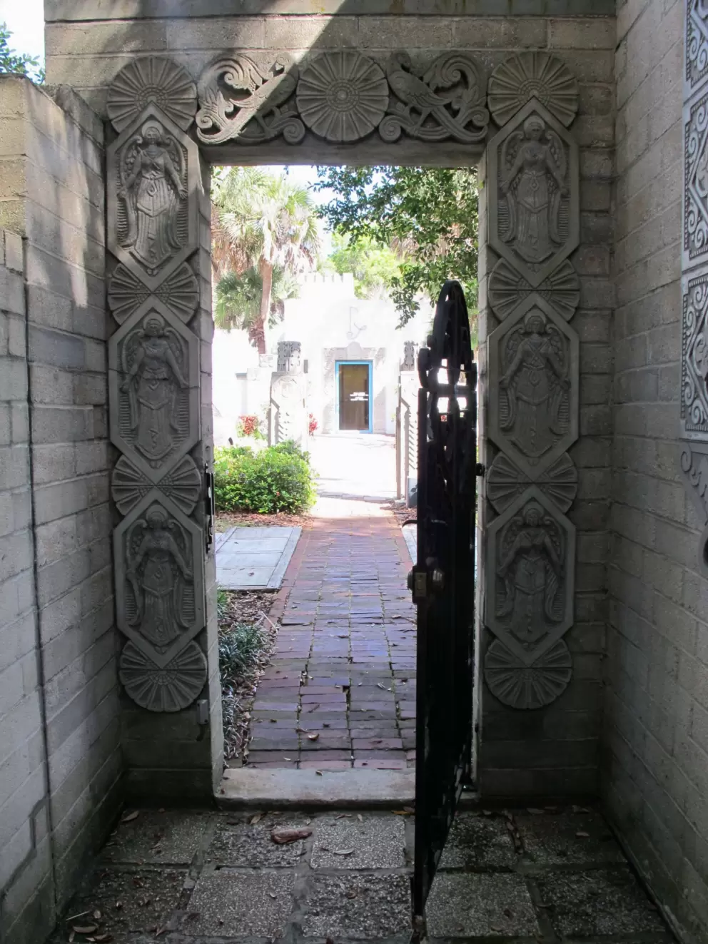 Blessed doorway.