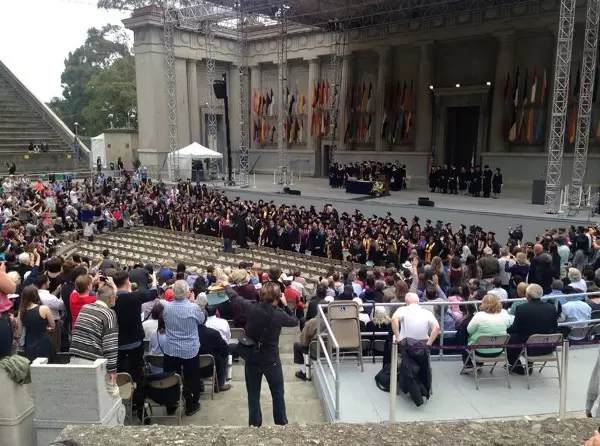 Graduation at Greek Theater! Gorgeous!