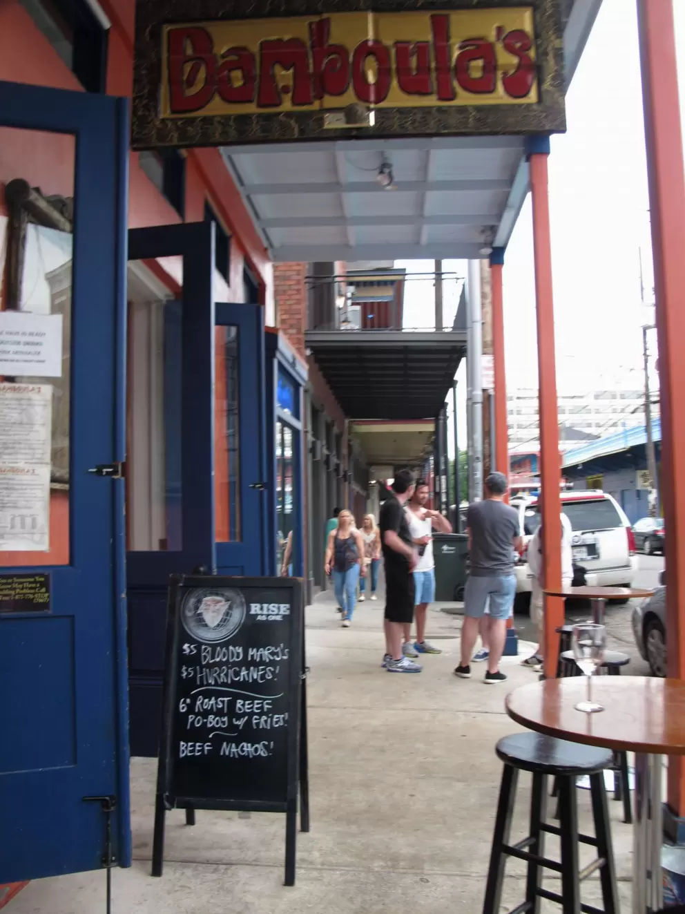 Bamboula's Bar and Grill.