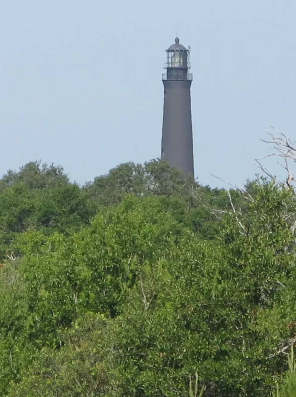 View of Pensacola Lighthouse, from the fort.