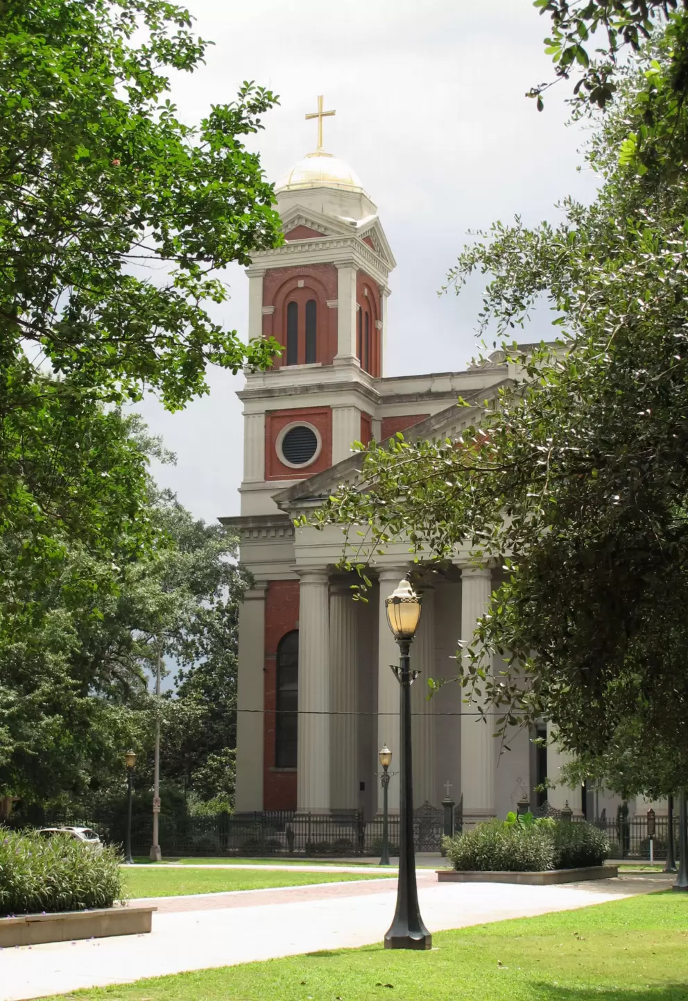 The basilica, as seen from Cathedral Plaza.