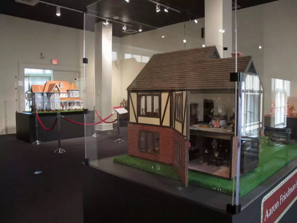 Aaron Friedman's doll houses.