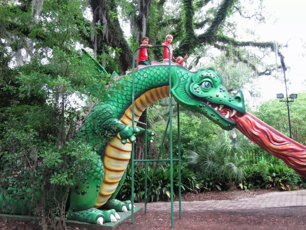 Dragon slide.
