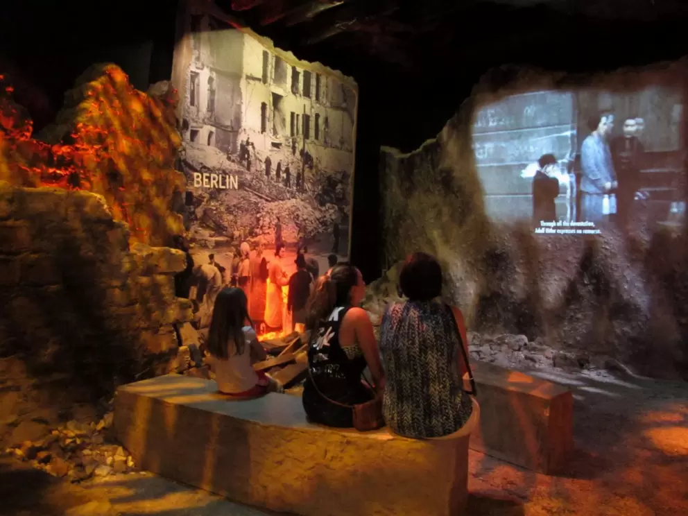 Video and exhibit about Berlin.