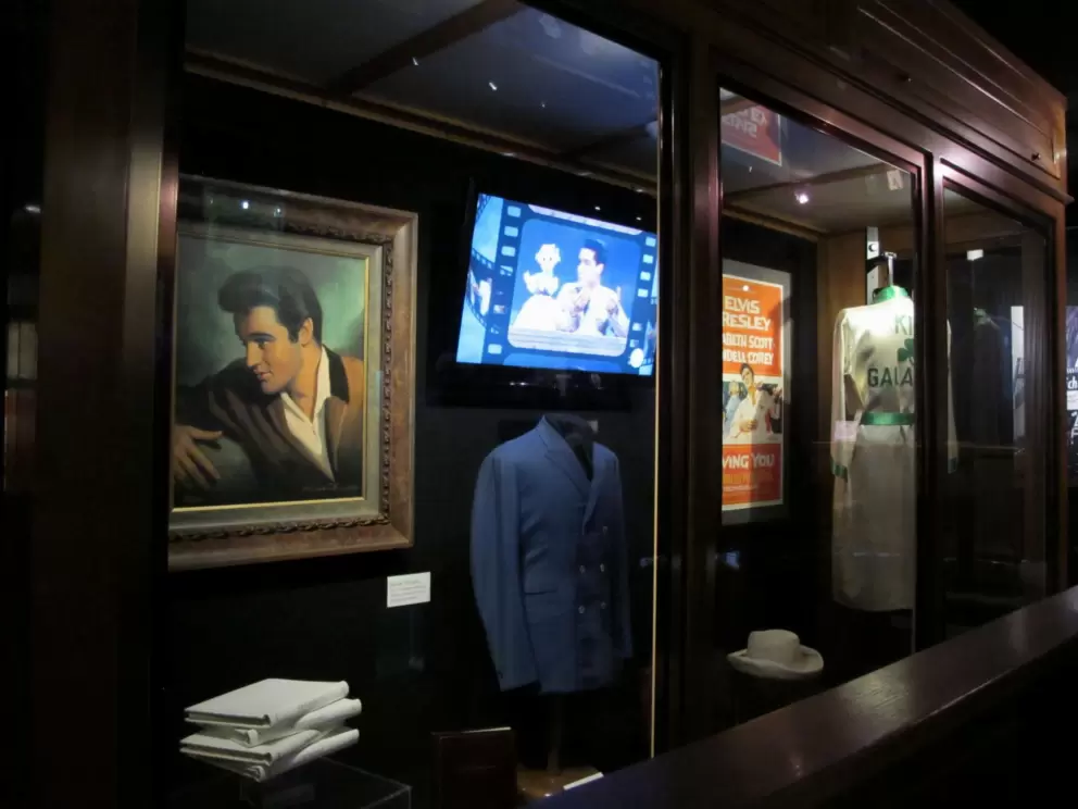 Exhibits about Elvis.