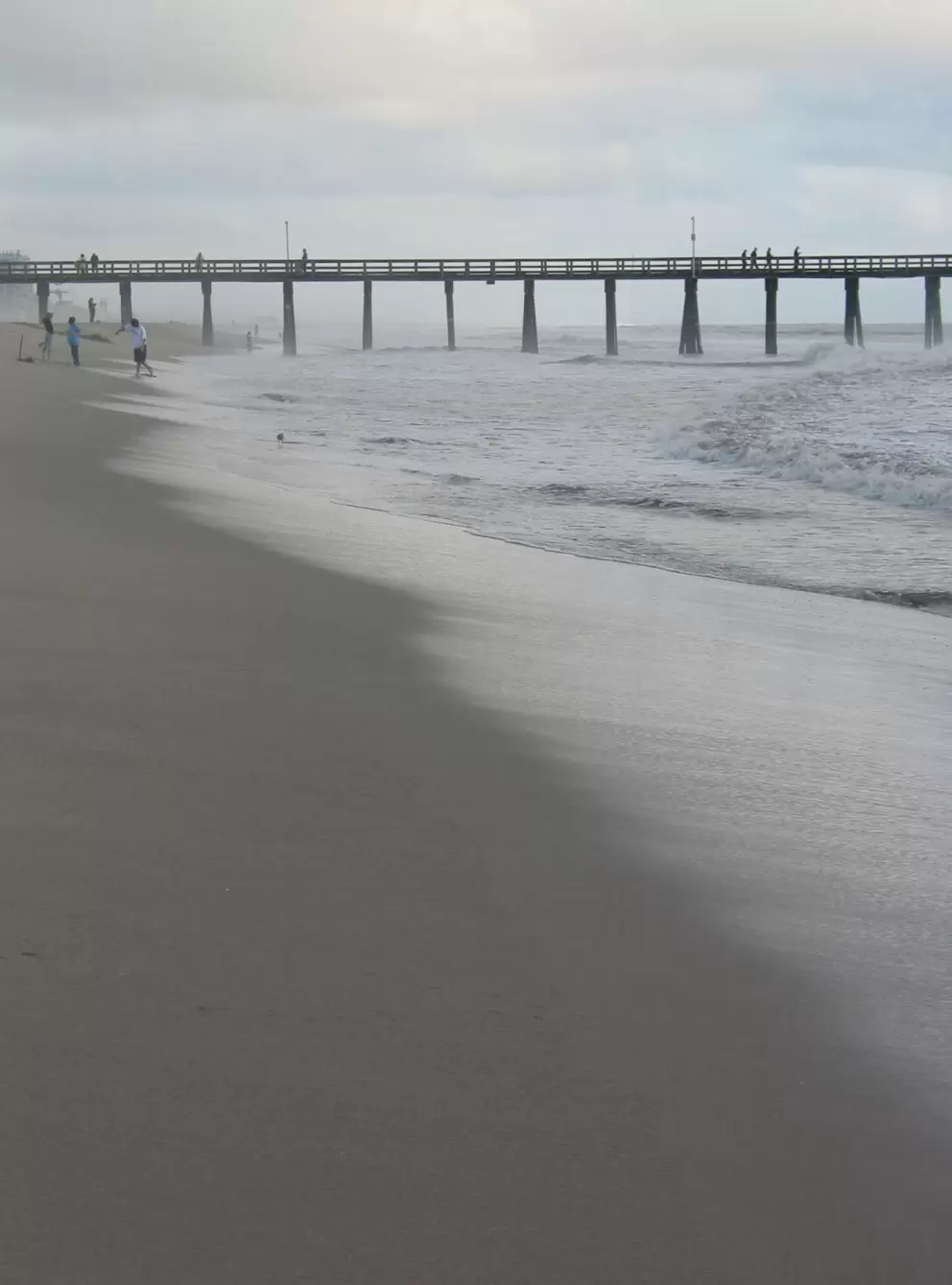 A gorgeous stormy day at Port Hueneme pier!