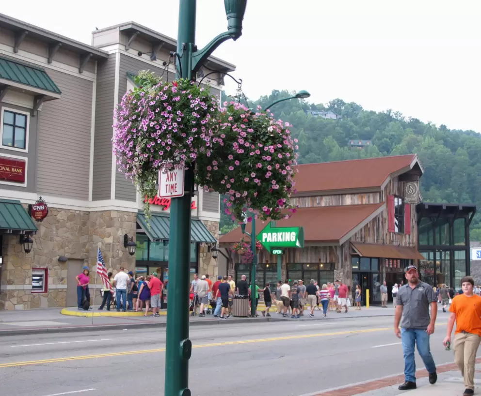 Parkway, the main street.