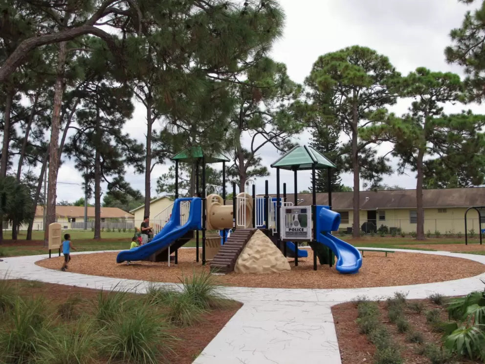 Toddler playground.