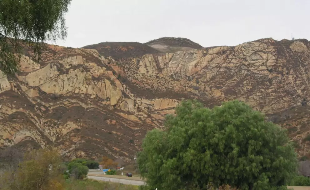 Mountains you see as you drive out of Gaviota Beach and onto the 101- wow!